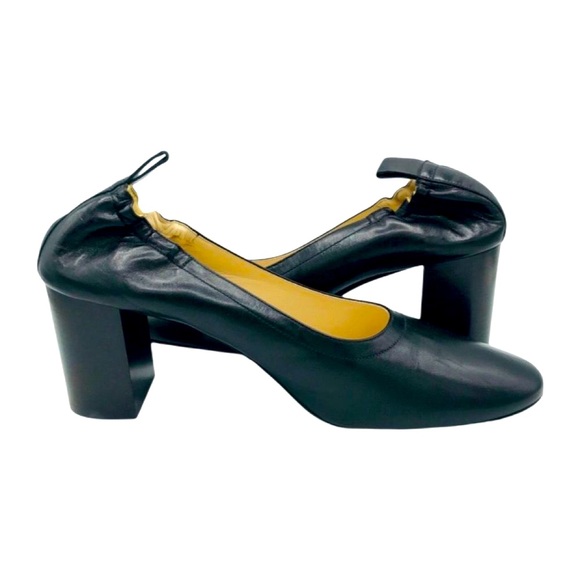 Everlane Shoes - NWT EVERLANE DAY HIGHER HEEL BLACK LEATHER